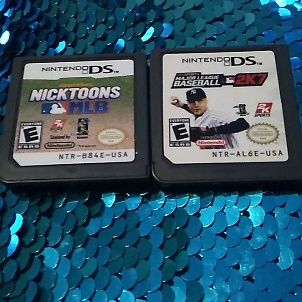 Ds lot Nicktoons MLB and MLB 2K7